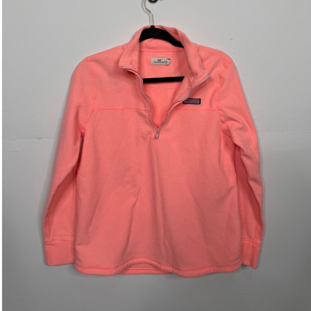 Vineyard Vines Women's classic quarter-zip pullover Sweatshirt / Size-Small